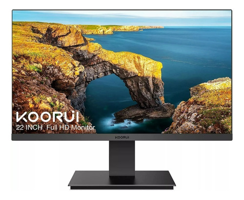 Monitor gamer Koorui 22N1 LCD 21.5" negro 100V/240V