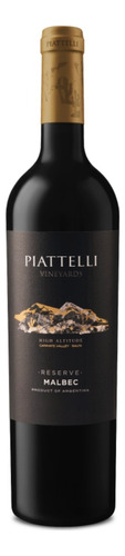 Piattelli Reserve Malbec Salta Caja X 6 - Solo Envio