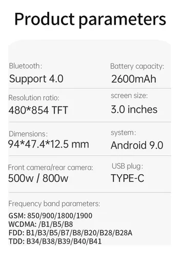 Mini Teléfono Inteligente Android 3+ 64g 4g Dual Sim