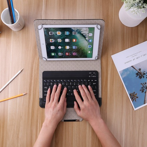 I Funda Universal De 9 A 10 Pulgadas Para Tablet + Teclado