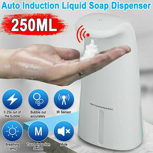 Dispensador De Jabón Con Sensor De Infrarrojos De 250 Ml Par
