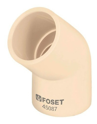 Codo 45° Cpvc 2' Foset 48931 Color Beige
