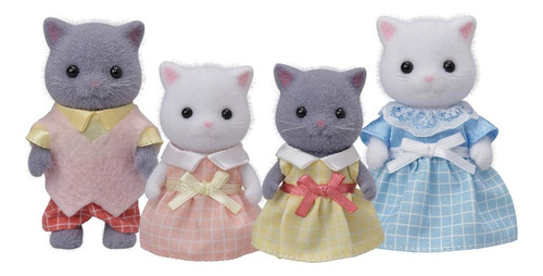 Calico Critters, Familia De Gatos Persas, Muñecas