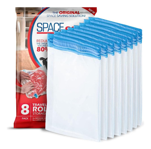 Spacesaver Bolsas De Almacenamiento Enrollables De Viaje Pre