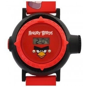 Reloj Angry Birds Proyector  Para Niños 