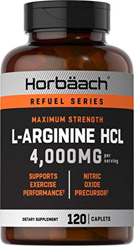 L Arginina 4000 Mg 120 Capsulas Por Horbaach