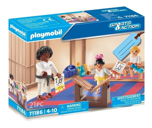 Set de construcción Playmobil Sports & Action 71186 21 piezas