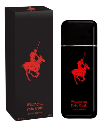 Wellington Polo Club Black Perfume Edp 90ml + Deo 150ml