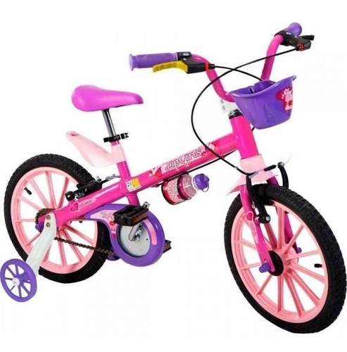 Bicicleta Criança De 5 A 8 Anos Aro 16 Menina Top Girls Nth