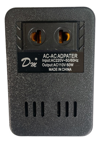 Transformador Adaptador De Corriente 220 A 110 Volts 60 Watt