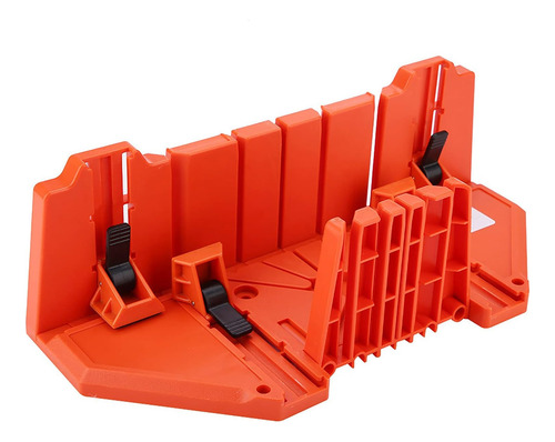 Mitre Box De 14 Pulgadas Clampado De Carpintería De Plástico