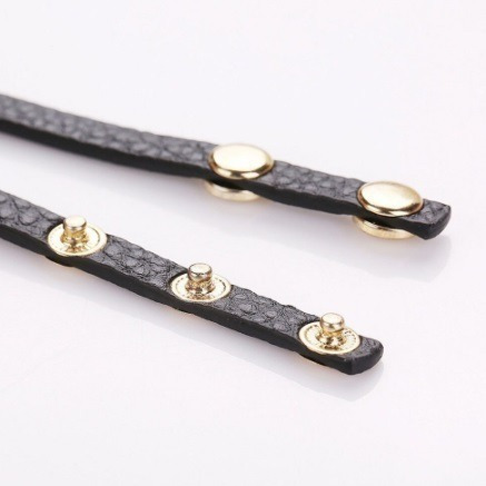 Relógio Feminino Bracelete Strass Pulseira Couro Marrom