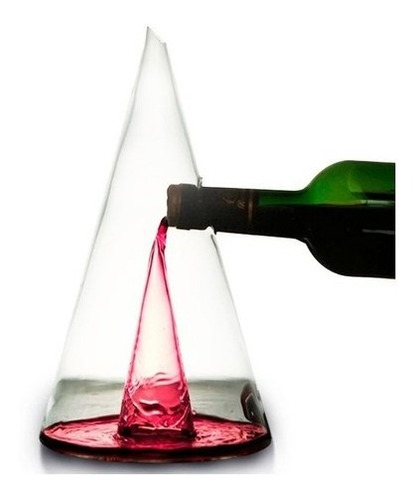 Decanter De Vinho Pirâmide Crystal Wine - 750 Ml