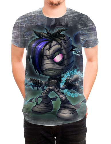 Emumu Skin League Of Legends Jogos Camiseta Camisa Lol