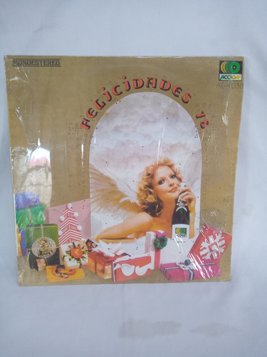 Lp Felicidades 78 Varios Artistas Bolero-cumbia 1977 Seminue (Usado)