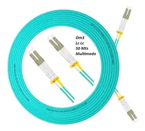 Comprar Patch Cord Fibra Multimodo Om3 Lc Lc, Upc, 50 Mt Duplex Txrx