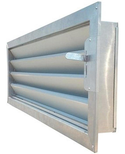 Louvers De Metal Con Control, Mxclv-1958, 30x54x6 , Base X A