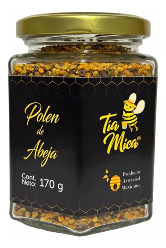 Miel De Abeja 100% Pura, Tía Mica, Flores Silvestres, 350 Gr