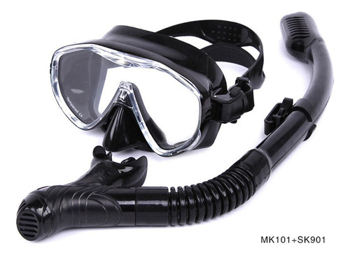 Para Adultos Máscara De Snorkel De Vidrio Templado Antivaho