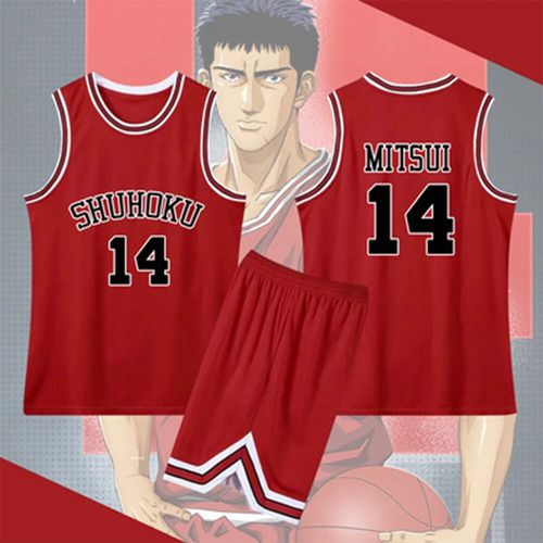 Camiseta De Cosplay Slam Dunk De Sakuragi Hanamichi De La Es