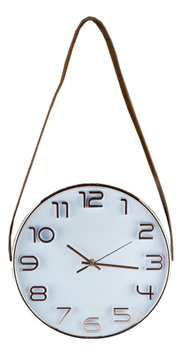 Reloj De Pared Con Correa 30cm 