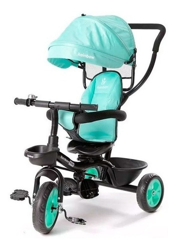 Imagen 1 de 2 de Triciclo Rainbow Safir verde