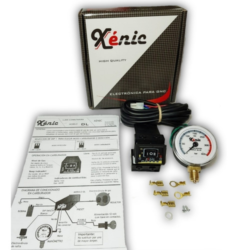 Combo Llave Conmutadora, Màs Emulador 3 En 1, Gnc Xénic®