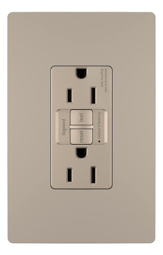 Legrand Radiant 1597trwpni 15 Amperios Gfci Autoestacado Al