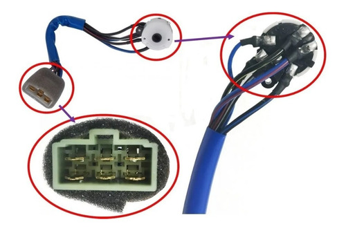 Pastilla Interruptor Switch De Arranque Ignición Atos 01-12
