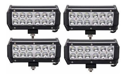 Barras De Luz - Lumitek 4x 36w Led Pods 7 Pulgadas Led Light