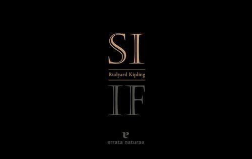 Libro: Si / If. Kipling, Rudyard. Errata Naturae