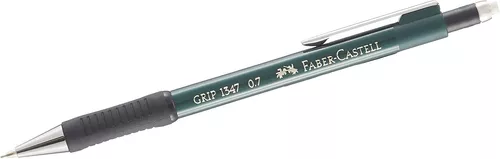 Portaminas Grip 1345 0.5 mm. Verde Metálico Faber Castell 134563