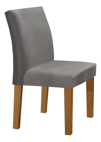 Conjunto Sala De Jantar Mesa 120x80cm Tampo Mdf Com 4