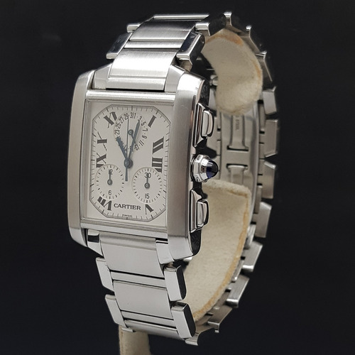 Cartier Tank Francaise Chronoflex