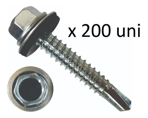 Tornillos De Punta Mecha Hexagonal Autorroscante Para Hierro