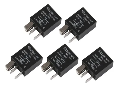 5 Piezas 5 Polos Spdt Amp Dc 12v De Para Alarmas De De