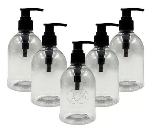 Envase 250ml Campana Con Dispensador Shampoo Dosificador X1