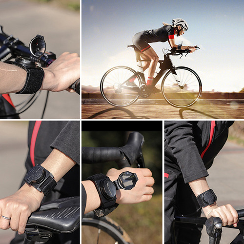 Espejo Retrovisor, Pulsera Giratoria De 360 Grados Para Bici