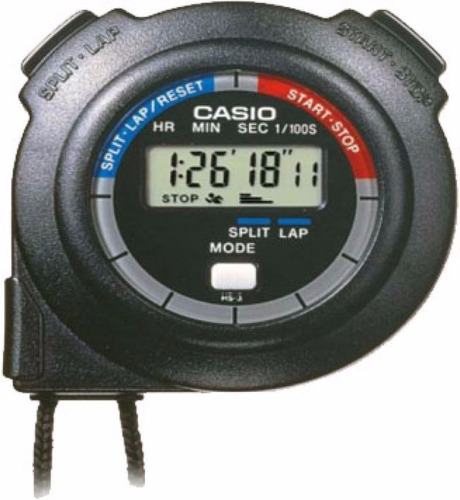 Cronometro Profesional Casio Hs-3 ,2 Tiempos Stopwatch  Hs-3