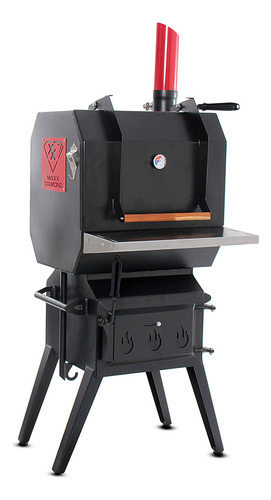 Pit Smoker Defumador Residencial Apartamento Grill M-50-150l