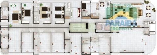 Imagem 4 de 4 de Apartamento Residencial À Venda, Bessa, João Pessoa. - Ap0573