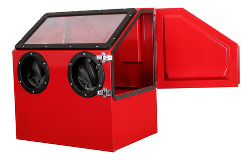 Imagem 4 de 6 de Cabine Para Jateamento De Bancada Bi-volt 100l + Brinde Filt