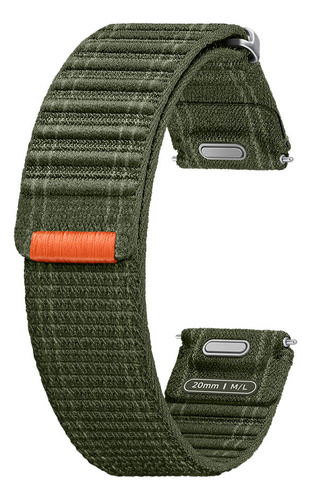 Pulsera de tela para Galaxy Watch7 (m/g), color verde