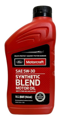 Aceite Semi-sintético 5w30 Motorcraft Original