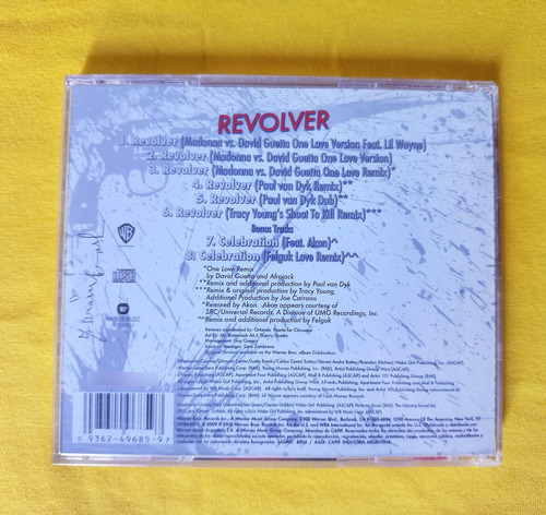 Madonna Revolver Remixes Maxi Estándar (Usado)