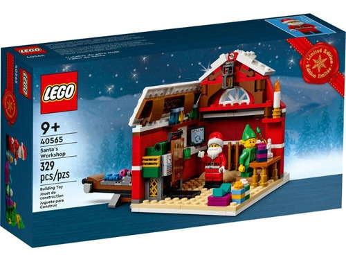 Set de construcción Lego Santa's workshop 329 piezas  en  caja