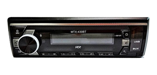 Autoestéreo para auto MTX Audio MTX-430BT con USB y bluetooth