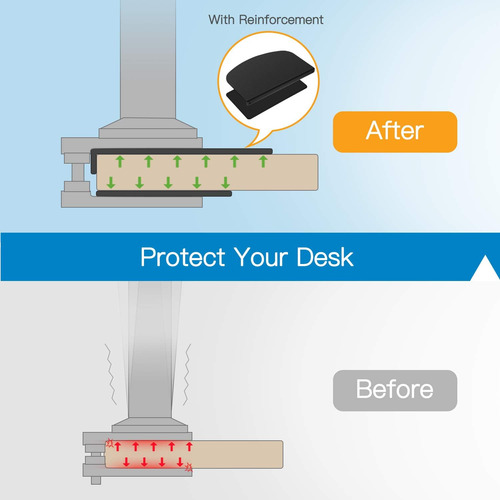 Placa De Refuerzo Para Monitor, Resistente/estable