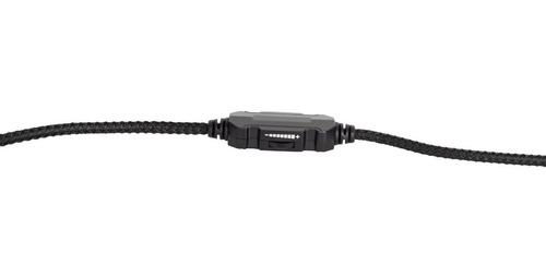 Imagem 3 de 7 de Fone De Ouvido Gamer Fortrek Rgb Crusader Preto P2 + Adap P3
