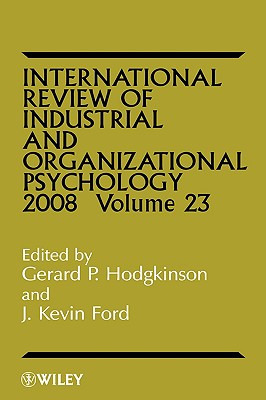 Libro Int Review Of Ind And Org Psych 2008 V23 - Hodgkinson